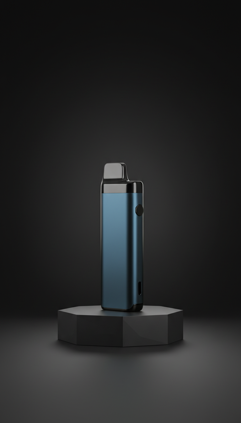 Disposable Vape in Blue Steel Finish