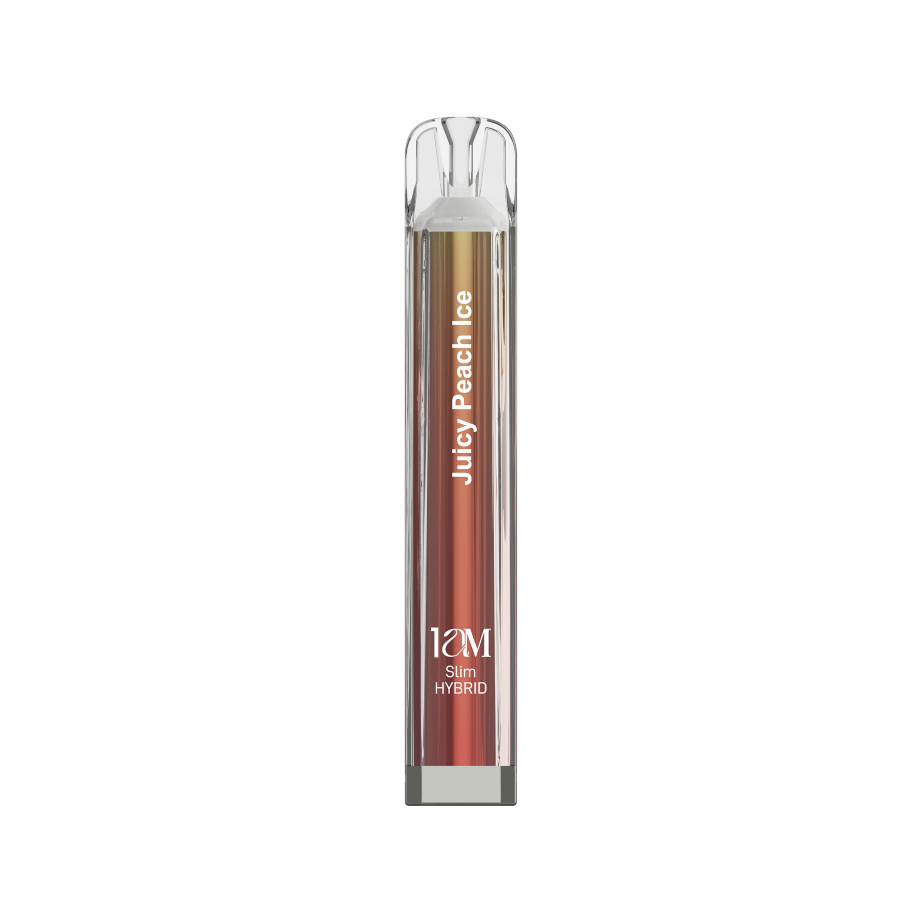 1AM After Midnight Juicy Peach Ice Slim Hybrid disposable vape