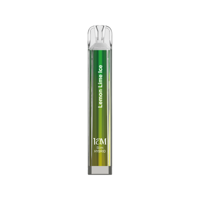 1AM Lemon Lime Ice Slim Hybrid disposable vape