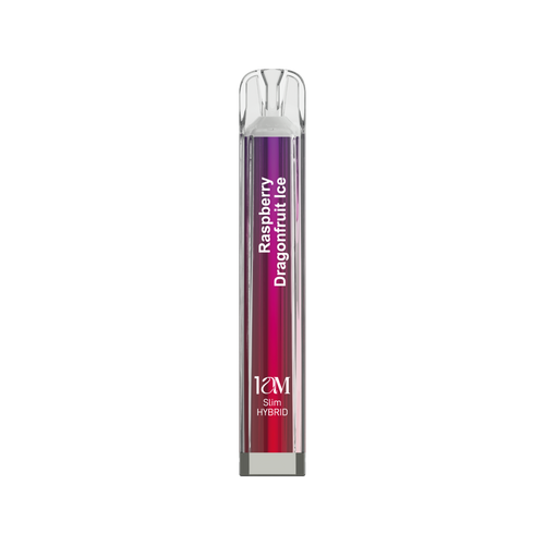 1AM Raspberry Dragonfruit Ice Slim Hybrid disposable vape