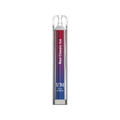 1AM Red Classic Ice Slim Hybrid disposable vape