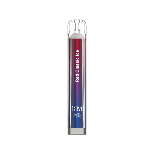 1AM Red Classic Ice Slim Hybrid disposable vape